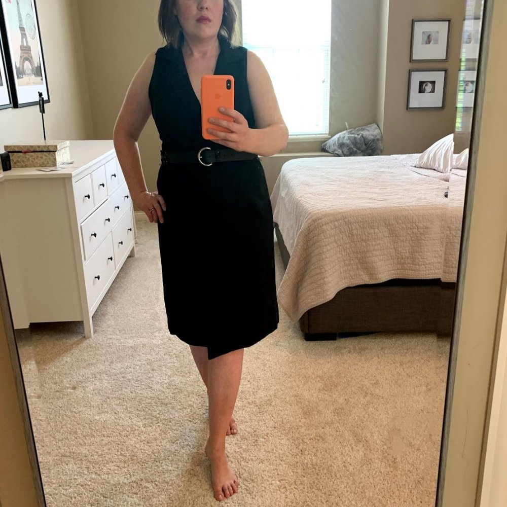 Lafayette 148 Sleeveless Blazer Dress - 10